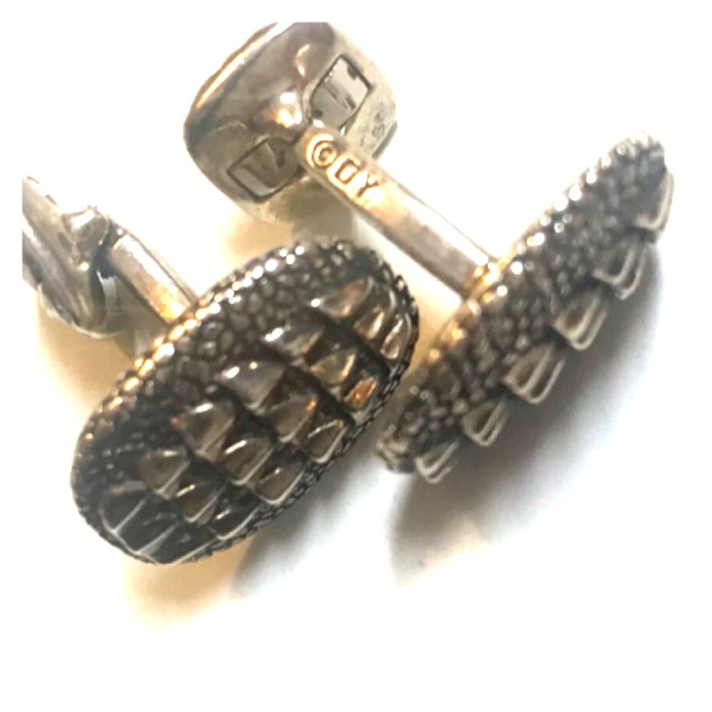 David Yurman gator cuff links